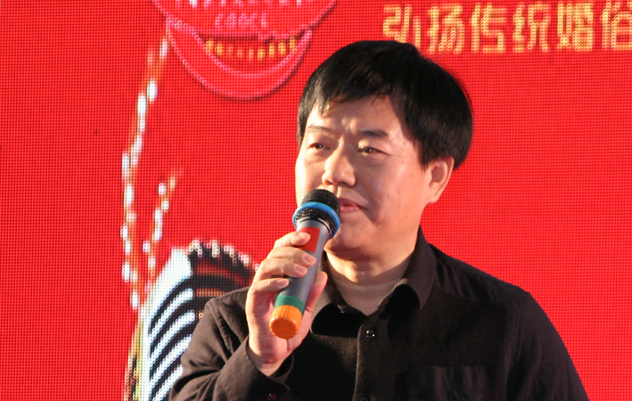 北京爱情海玫瑰文化博览园董事长 盛增波讲话